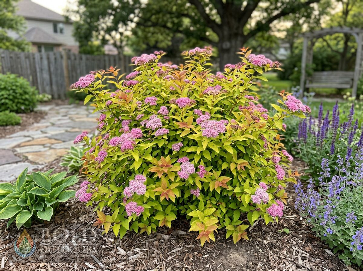 Goldflame Spirea