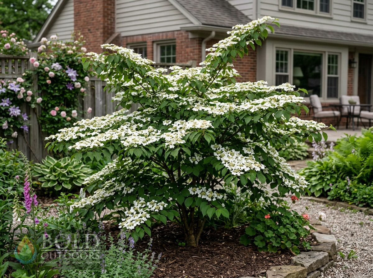 Summer Snowflake Doublefile Viburnum