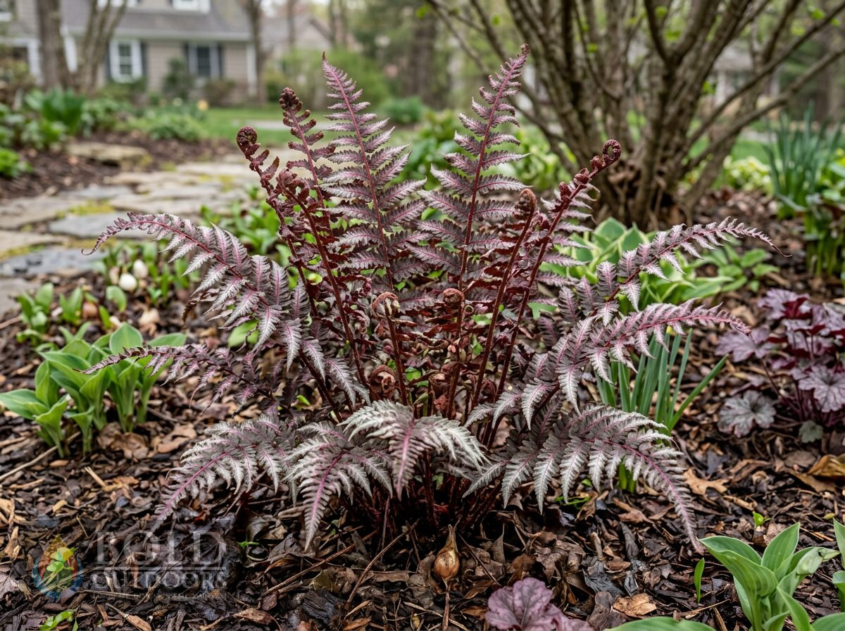 Japanese Painted Regal Red Fern