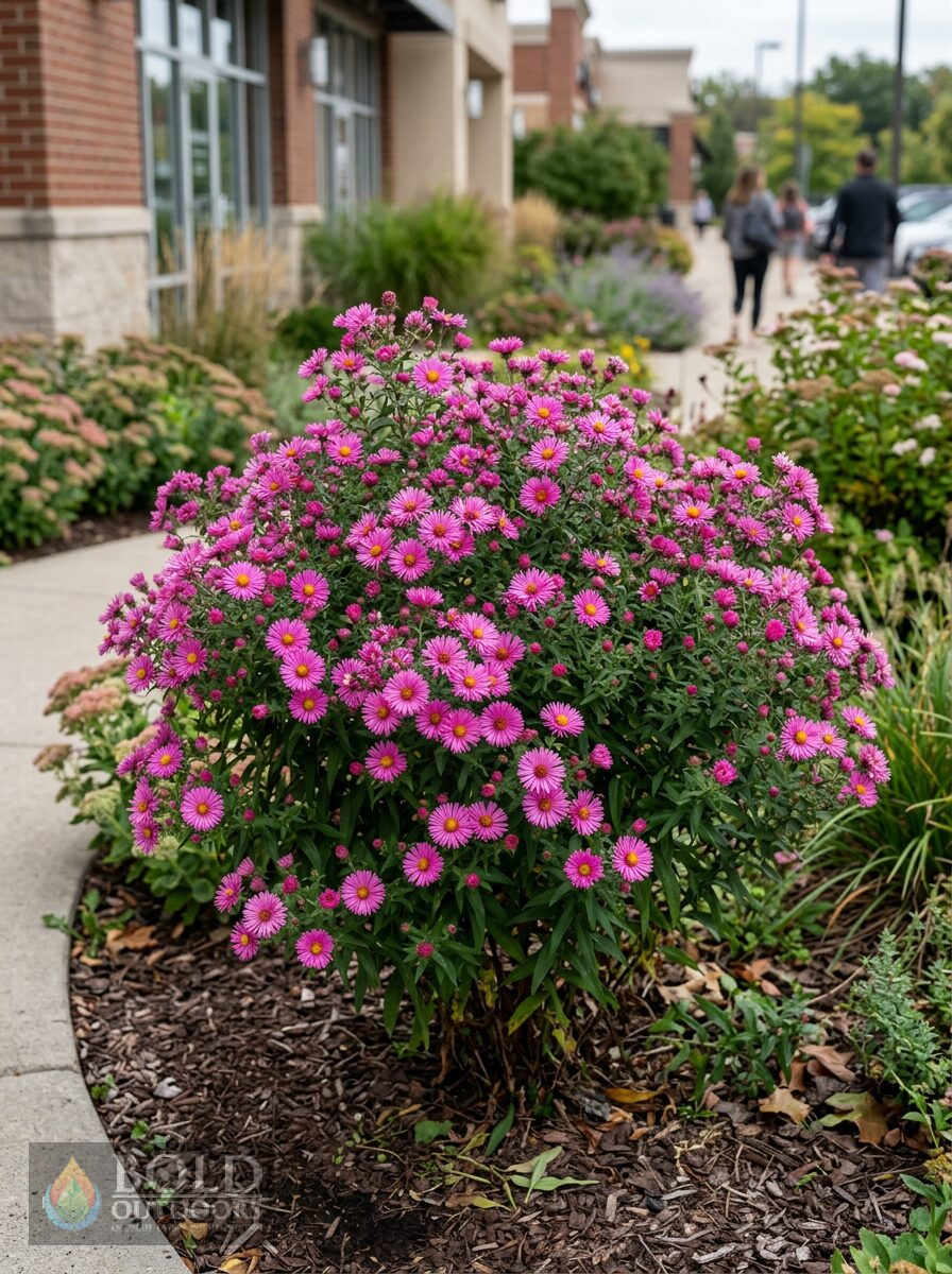 Pink Crush New England Aster