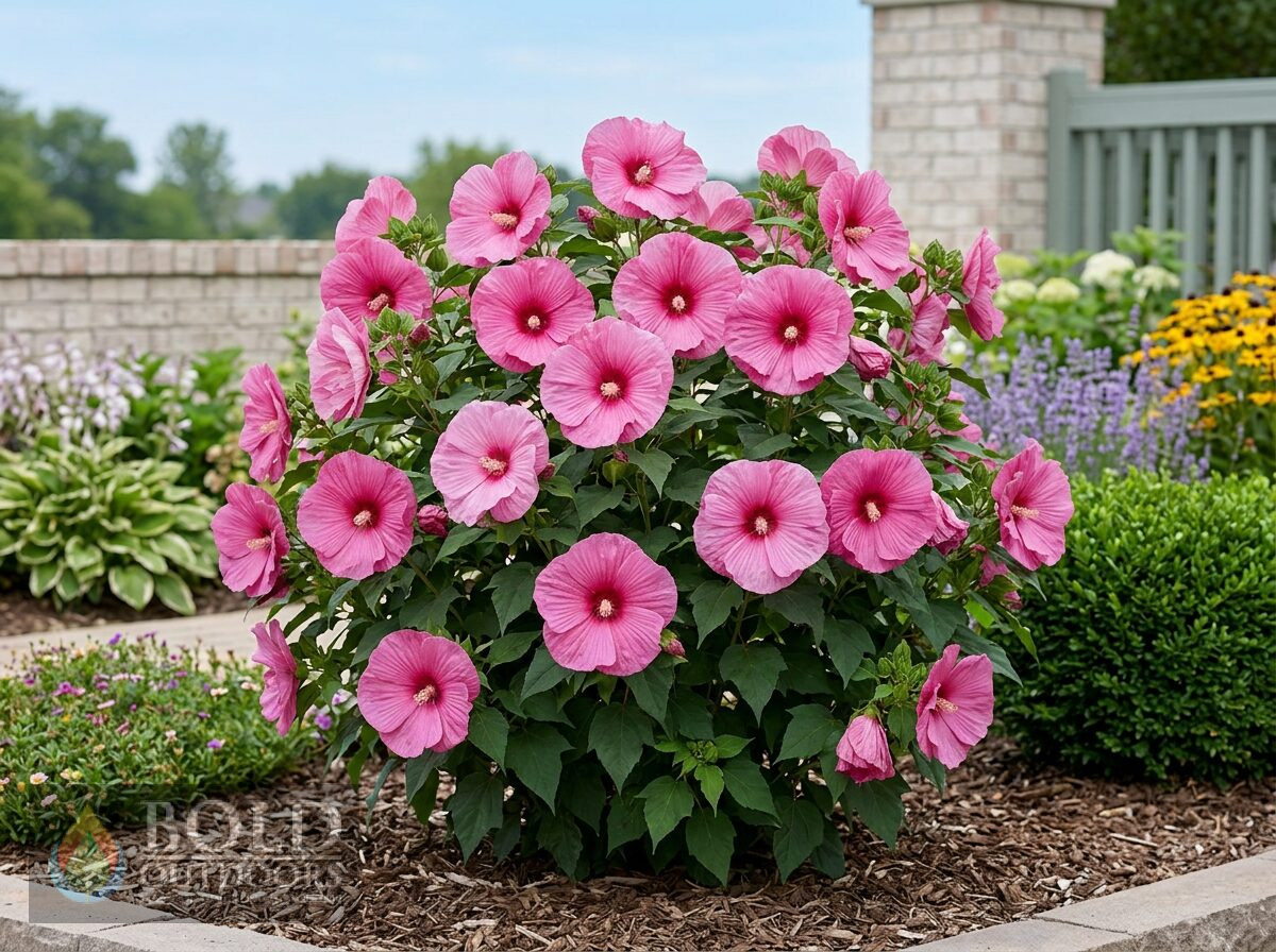 Airbrush Effect Hardy Hibiscus