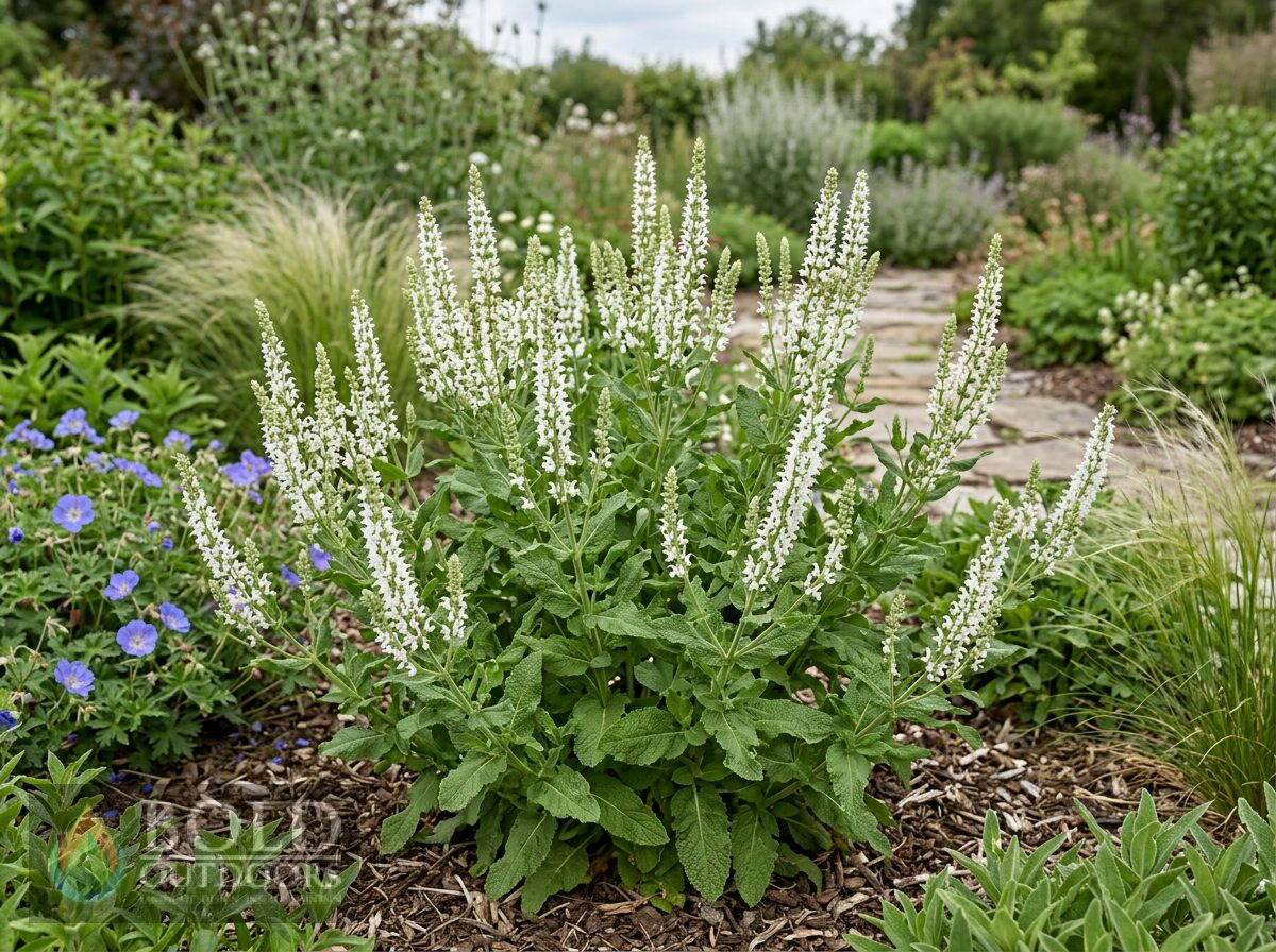 White Profusion Salvia