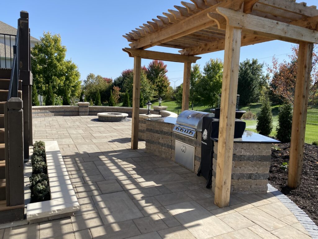 Beautiful outdoor living space